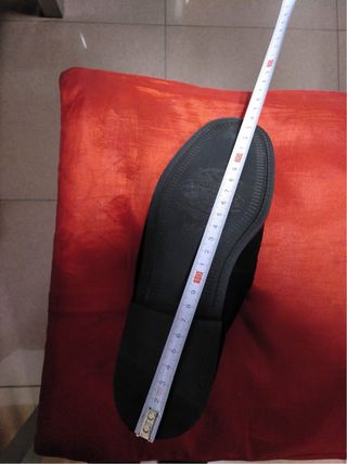 Mocasines mujer negros de ante