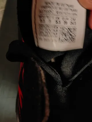 Converse T38 Plataforma Negras con flamas, nuevas.