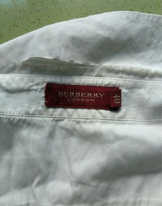 Camisa Burberry Blanca