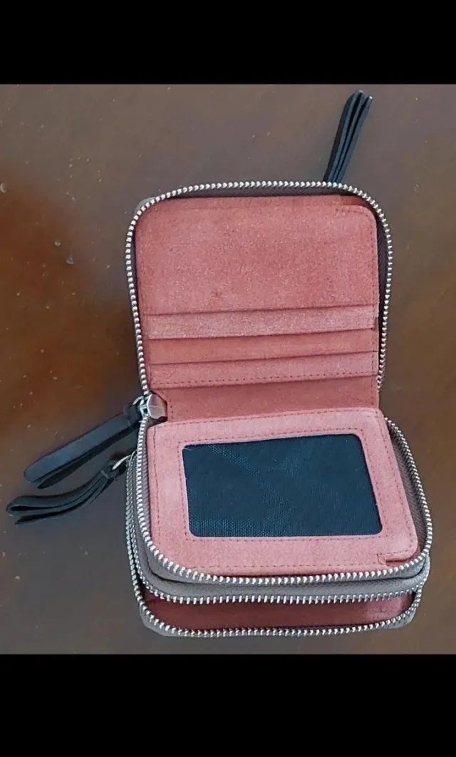 Monedero de piel The Bagging Co.