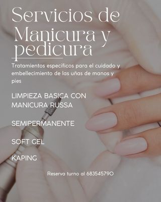 manicura y pedicura