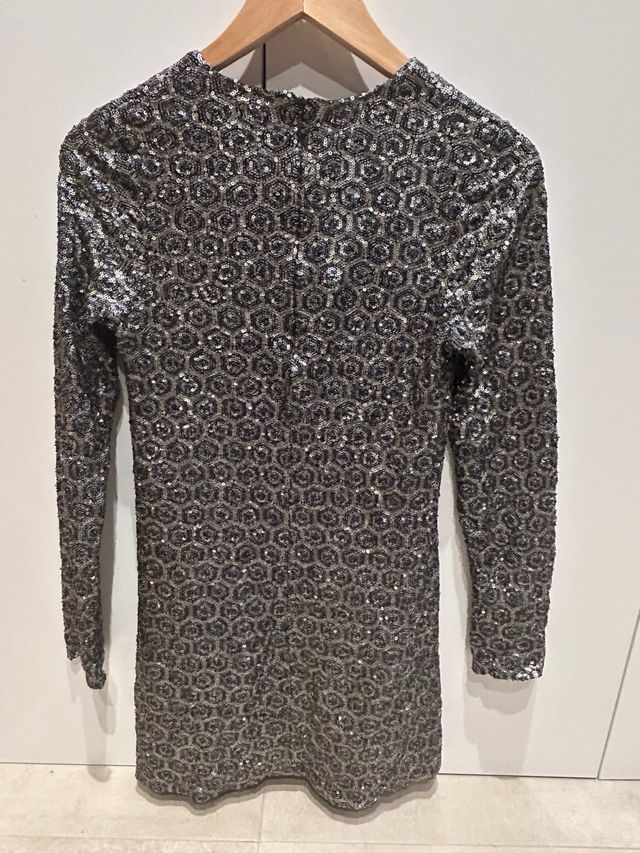 Vestido Zara lentejuelas corto