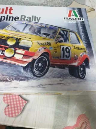 Maqueta Renault R5 Alpine Rally Italeri 1:24