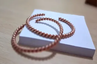 Pulsera Cobre puro 100% Trenzado