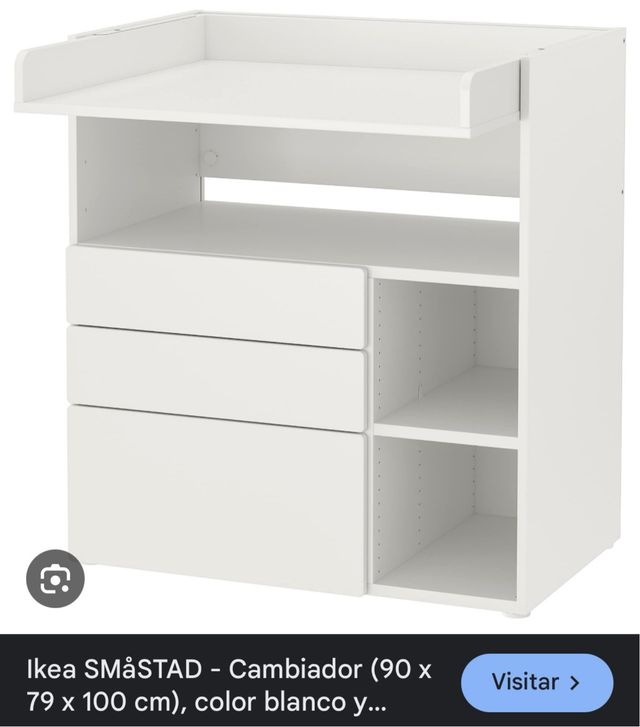 Cambiador Ikea Blanco Las medidas: última foto