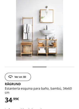 Estantería baño