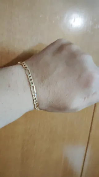 PULSERA ORO 18 KILATES, A ESTRENAR