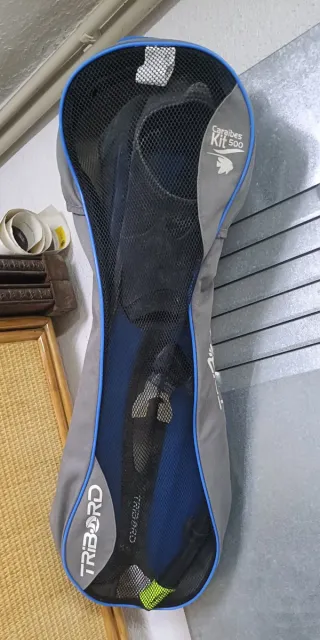 Aletas de buceo Tribord Kit 500 y tubo talla 41/42