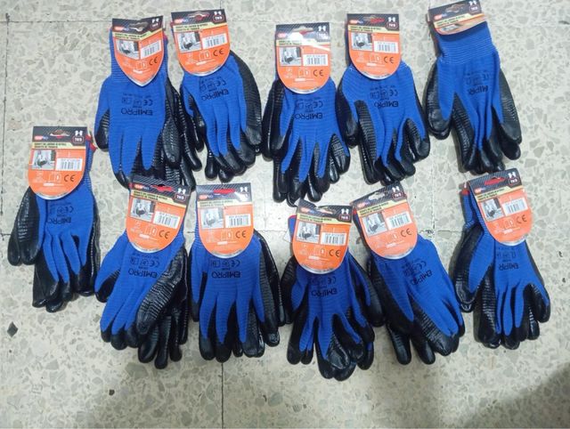 Lote 10 Guantes Jardinería EMIPRO