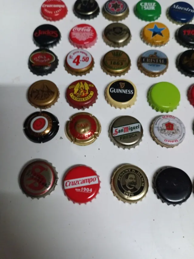 Colección chapas cerveza varias marcas