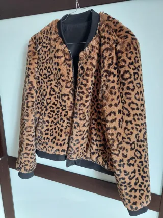 Giacca Tally Weijl double face leopardata