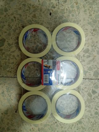 Lote 6 cintas de carrocero EMIPRO 25mmx30m