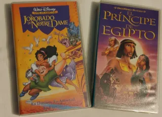 Películas Disney en VHS