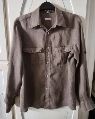 Camicia in lino da uomo
