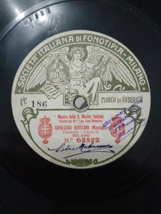 Lote 4 Discos Vinilo 78rpm Clásica/Ópera