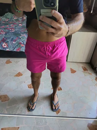 Pantaloncini da bagno rosa Primark