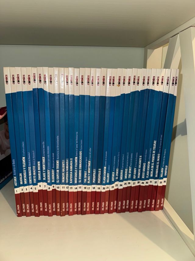coleccion de comics el pais.