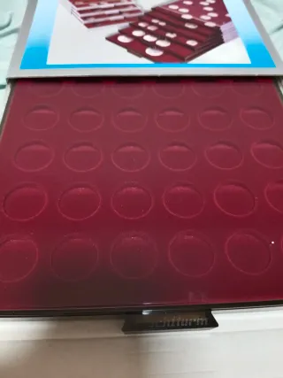 Bandejas Leuchtturm Numis 21,5mm y 27,5mm