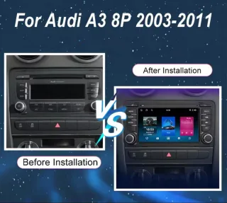 Radio Coche Pantalla para Audi