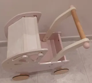 Juego madera: Coche de madera para muñecas