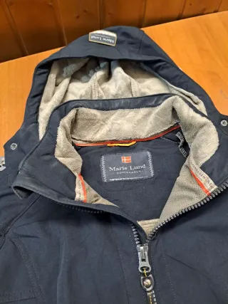 Abrigo Marie Lund Mujer Negro