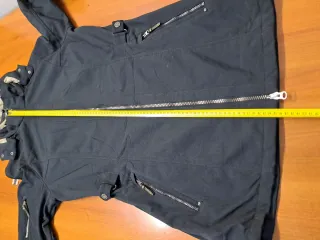 Abrigo Marie Lund Mujer Negro