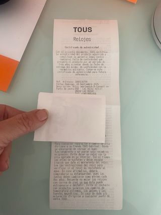 Reloj Tous Smartwatch Negro y Amarillo