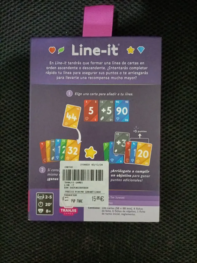 Juego de mesa Line-it