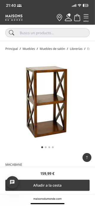 Aparador linea MAISONS DU MONDE +banqueta a juego