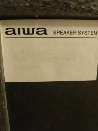 Altavoces AIWA
