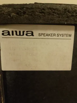Altavoces AIWA