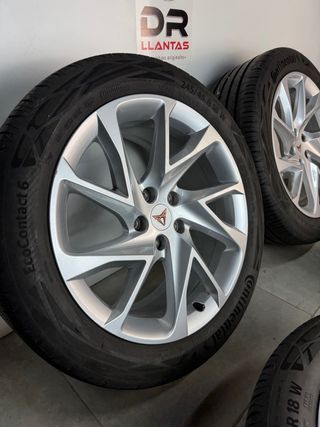 LLANTAS CUPRA 18 ORIGINALES CON NEUMÁTICOS