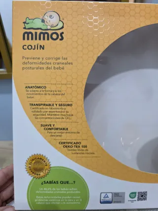 Cojín Mimos para prevenir deformidades