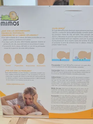 Cojín Mimos para prevenir deformidades
