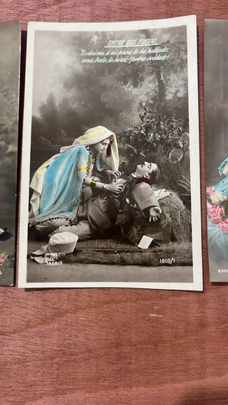 3 Tarjetas Postales Antiguas Madrid