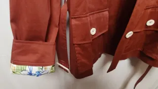 Trench Corto Roberto Verino color teja