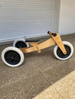 Bicicleta Evolutiva Wishbone Original Madera