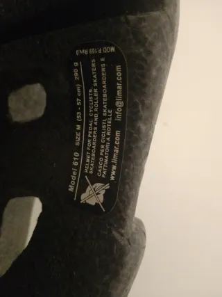 Casco Bici Limar Rojo y Plata