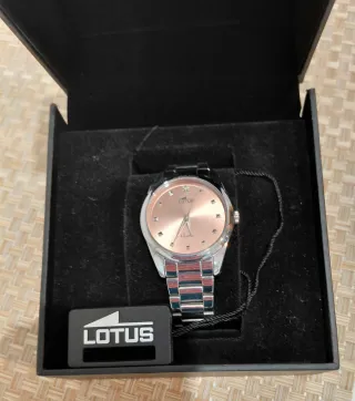 Reloj Lotus 18142/2 Mujer Rosa Plata