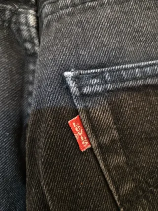 Jeans Levi's Uomo Nero