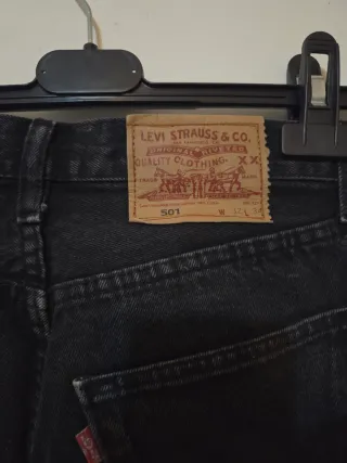 Jeans Levi's Uomo Nero
