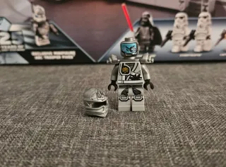 Minifigura Lego Ninjago Zane el ninja de titanio.