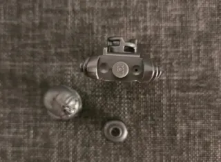 Minifigura Lego Ninjago Zane el ninja de titanio.