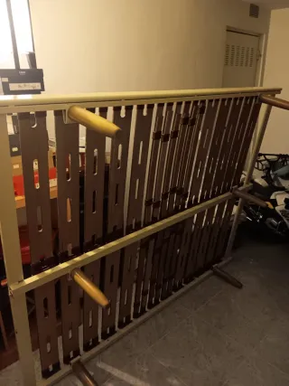 Somier metálico y de madera