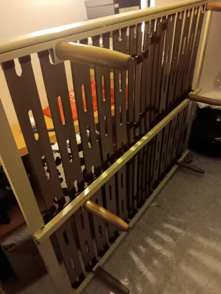 Somier metálico y de madera