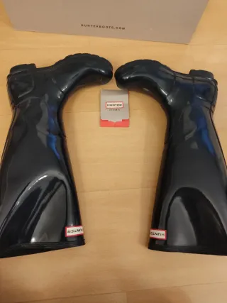 Botas Hunter Gloss Navy Talla X
