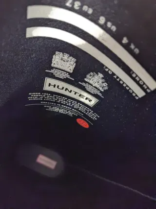 Botas Hunter Gloss Navy Talla X