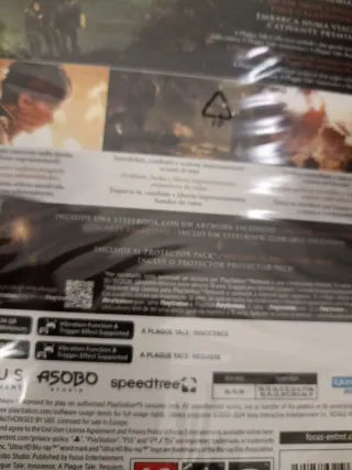Sin abrir A Plague Tale Collection PS5