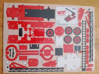 Maquetas de madera Wuto antiguas