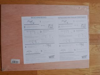 Maquetas de madera Wuto antiguas